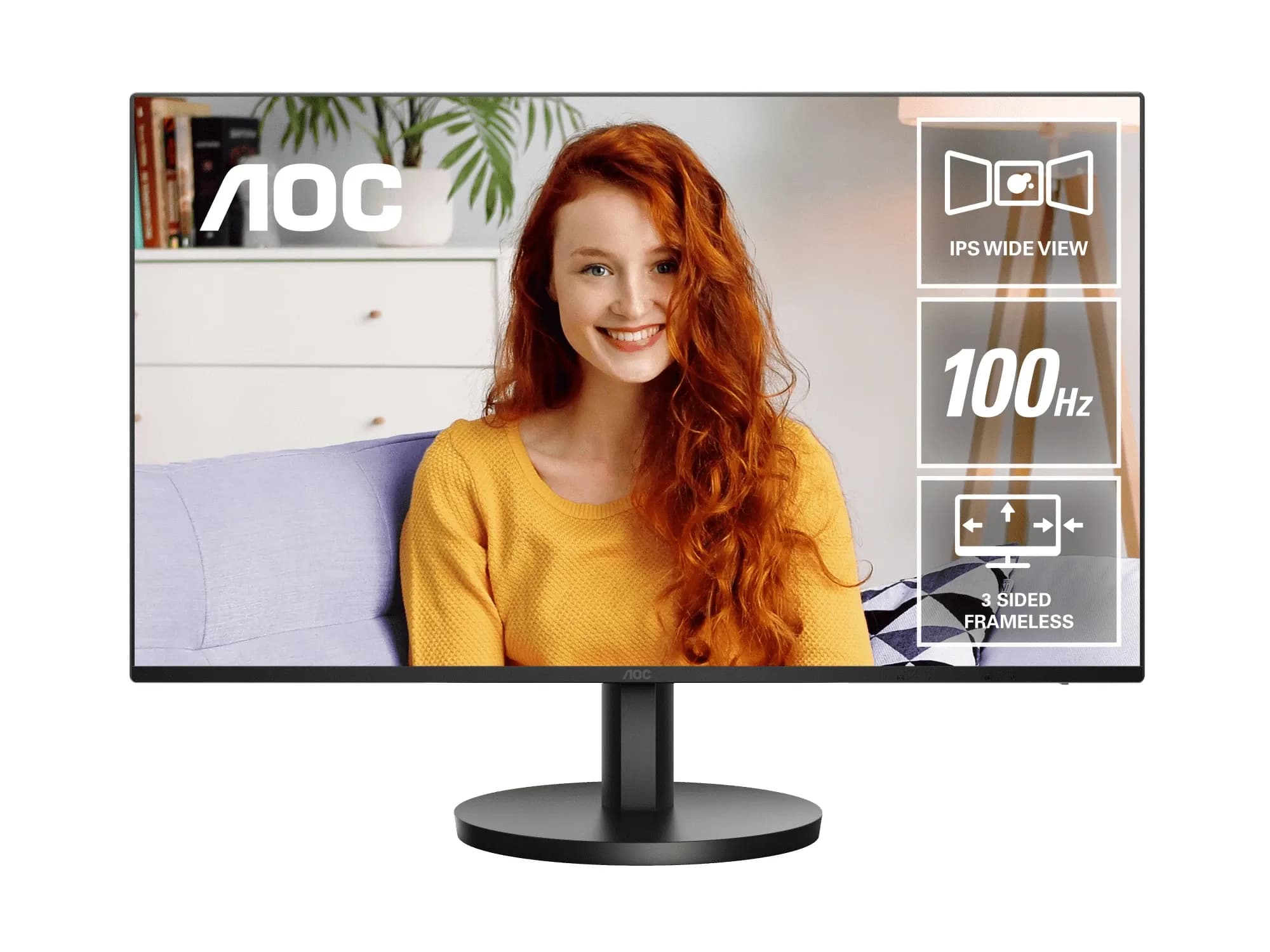 Монитор LCD 23.8" AOC 24B3HA2