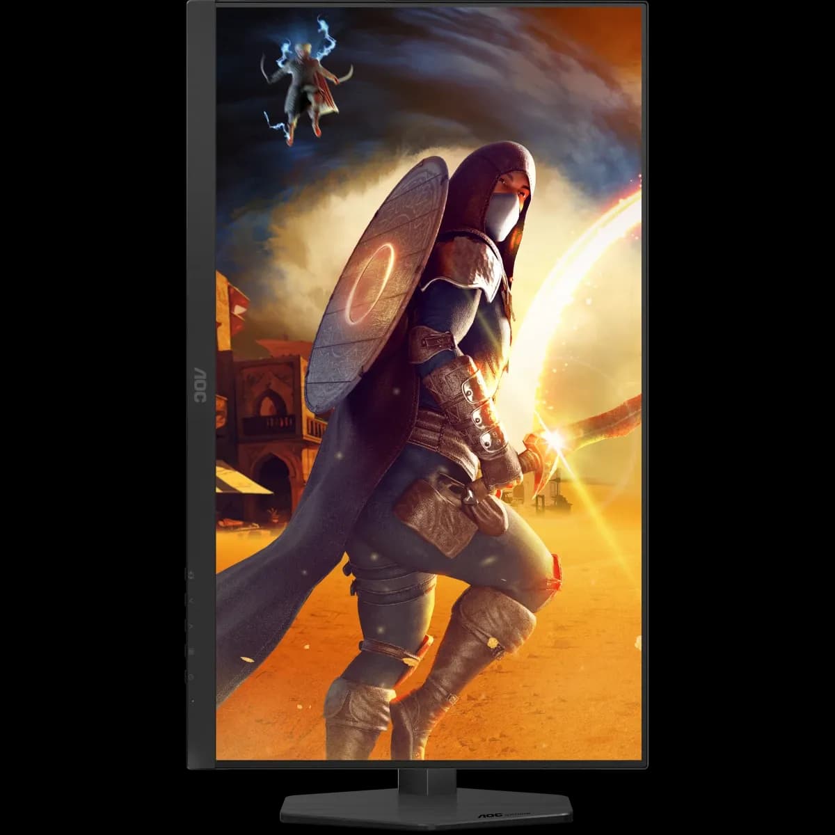Монитор LCD 27" AOC Q27G4ZR, Fast IPS, Black, 2560x1440, 80M:1, 400cd/m2, 260Hz (OC, 240Hz Native), 178/178, 1ms, 2xHDMI, DP, Наушники, Колонки 2x2W