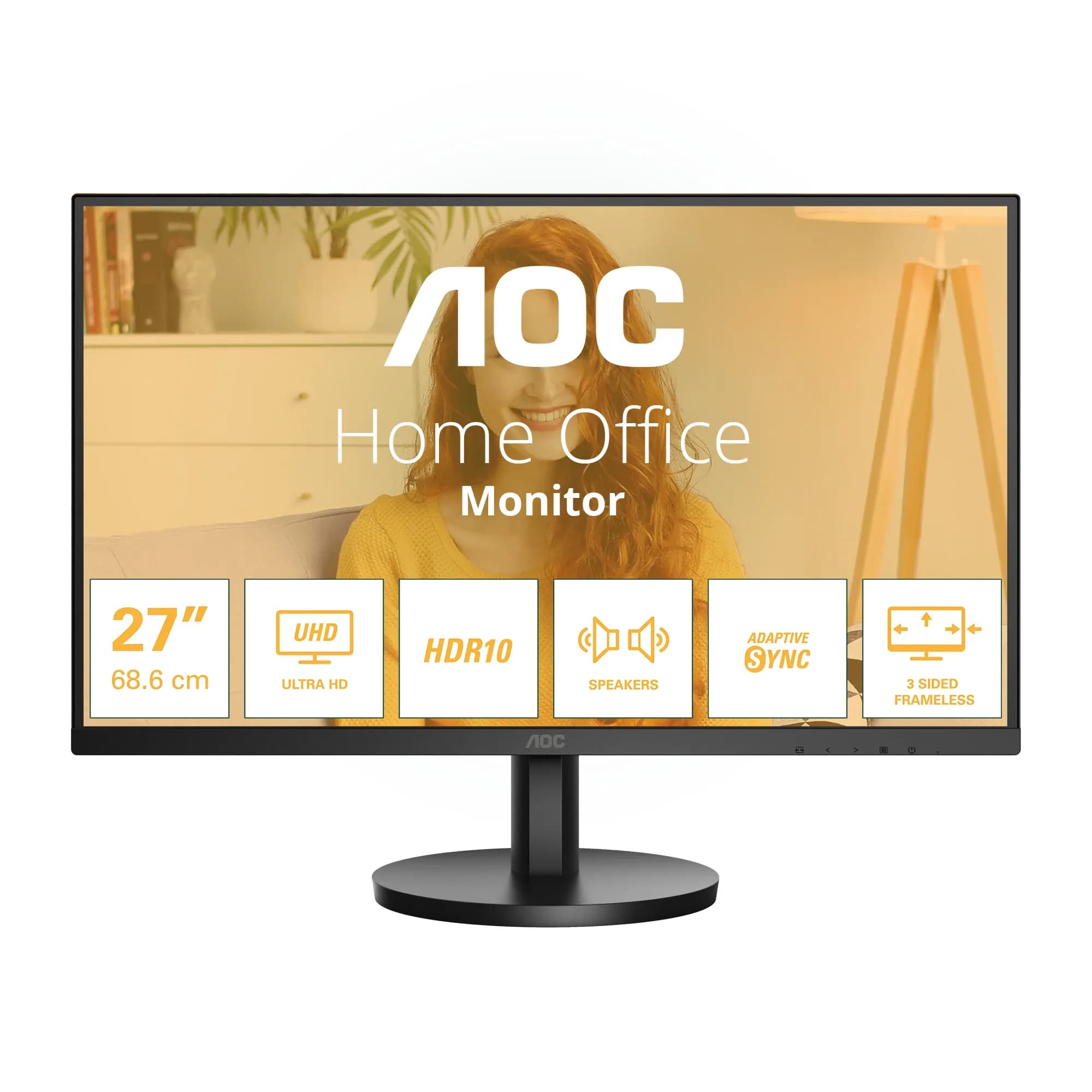 Монитор LCD 27" AOC U27B3A