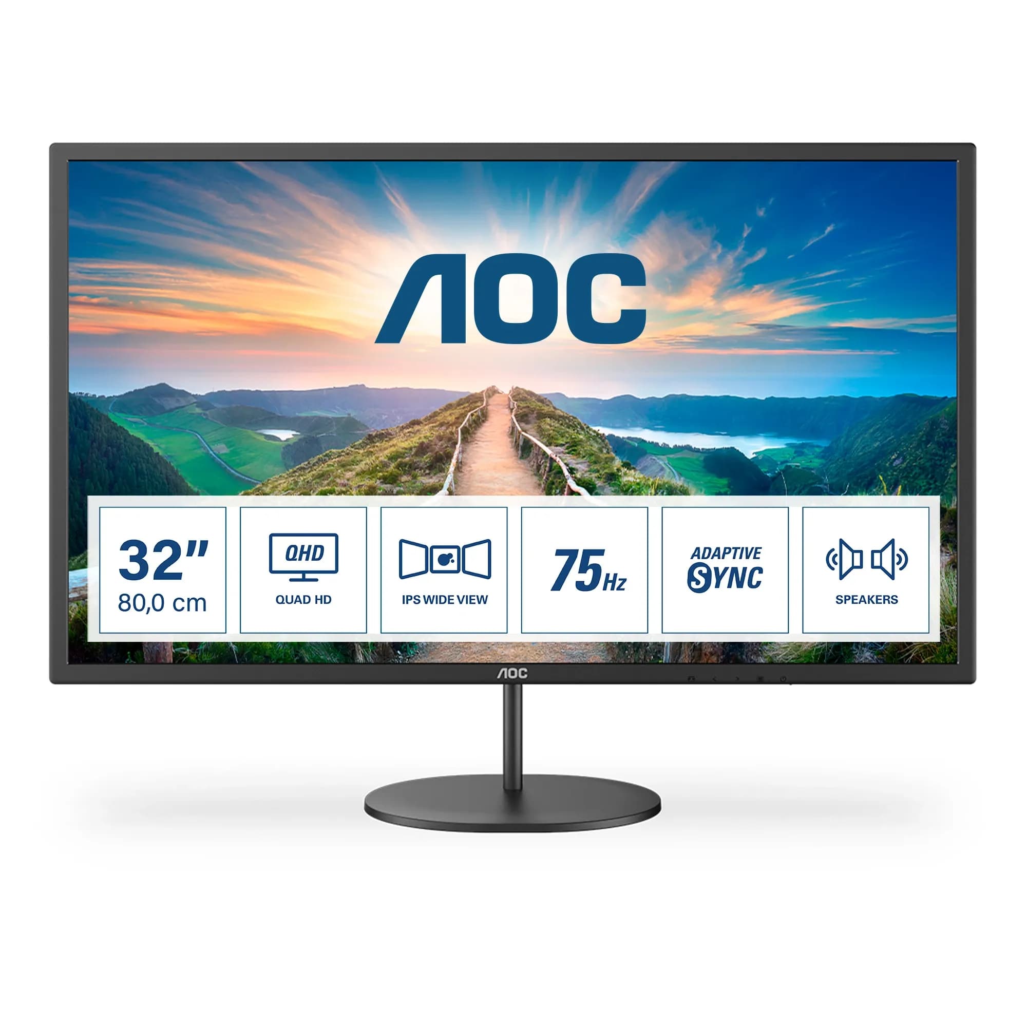 Монитор LCD 31.5" AOC Q32V4