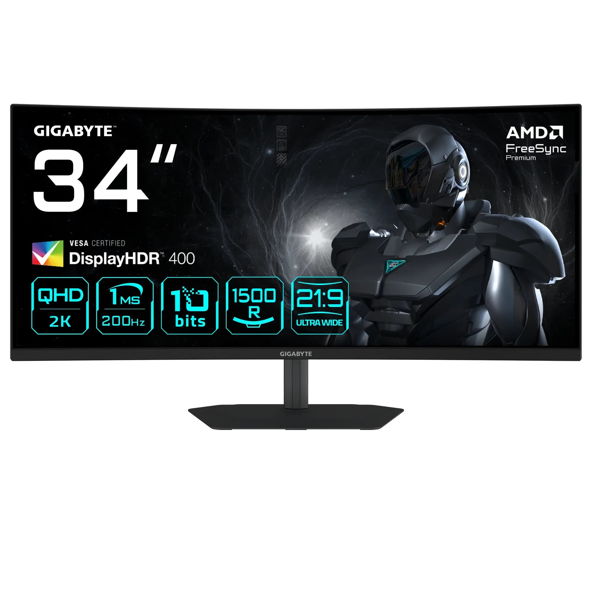 Монитор LCD 34" Gigabyte G34WQC2