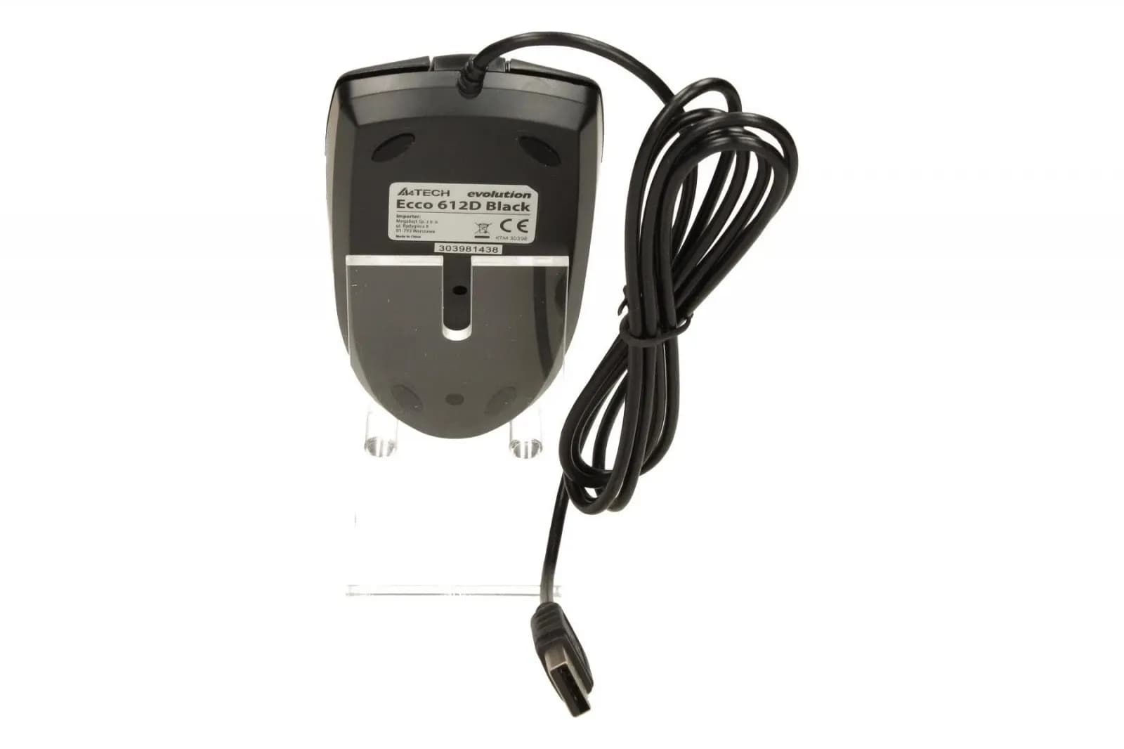 Мышь A4Tech OP-620D, чёрная