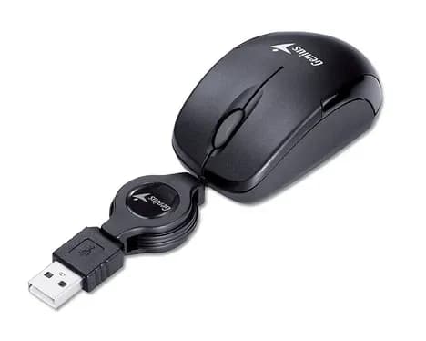 Мышь Genius MICRO TRAVELER V2, чёрная