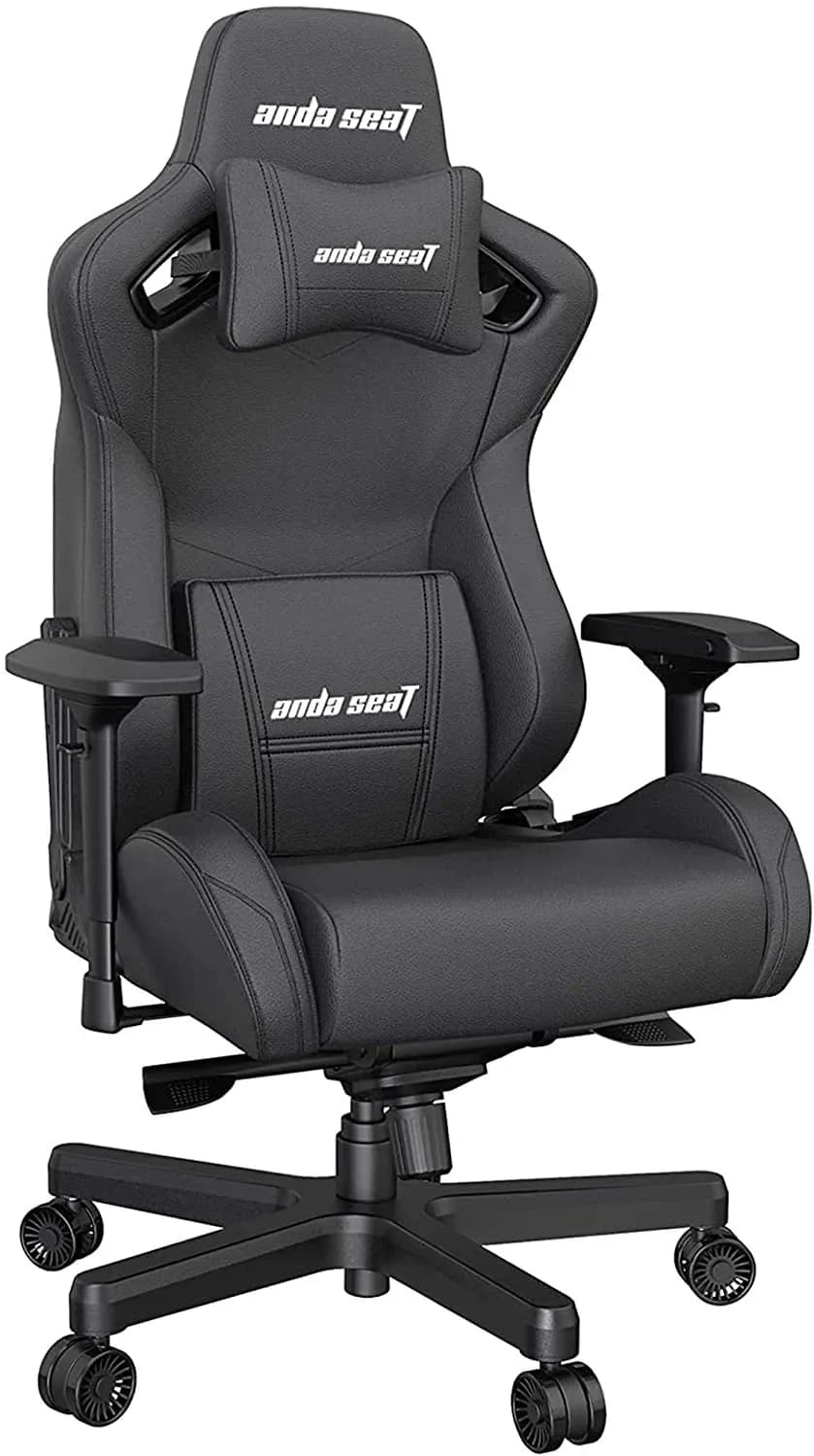 Gaming Chair AD12XL-07-B-PV-B01 AndaSeat Kaiser 2 XL BLACK 4D Armrest 65mm wheels PVC Leather