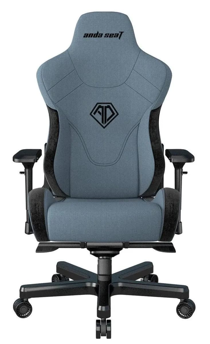 Gaming Chair AD12XLLA-01-SB AndaSeat T-Pro II Premium BLUE&BLACK 4D Armrest 65mm wheels Fabric