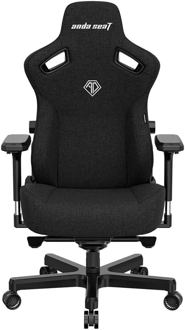 Gaming Chair AD12YDC-L-01-B-CF AndaSeat Kaiser 3 L BLACK 4D Armrest 65mm wheels Fabric