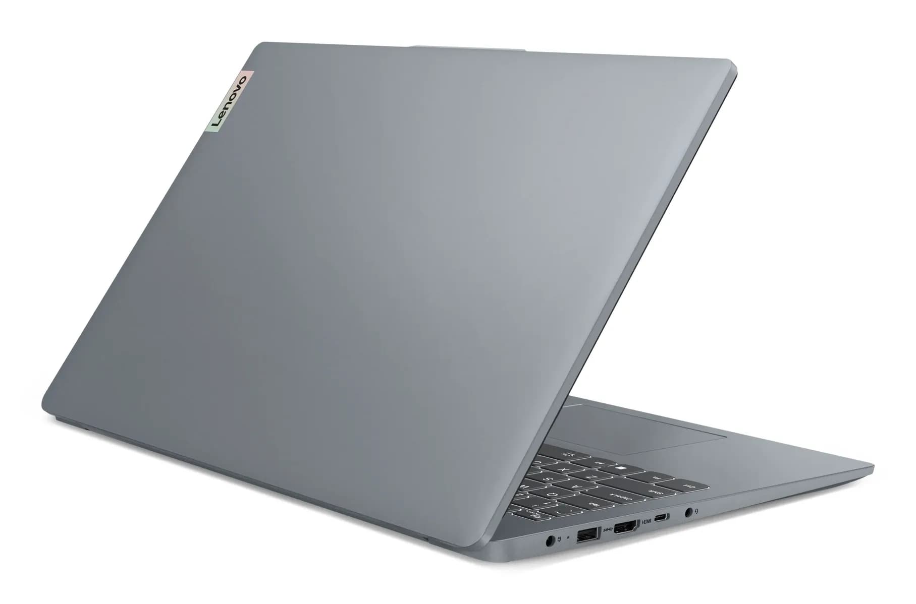 Ноутбук Lenovo IdeaPad Slim 3 15AMN8, AMD Ryzen 3 7320U (up to 4.10Ghz), 8GB DDR5, 1TB SSD PCIe NVMe M.2, Integrated AMD Radeon 610M Graphics, 15.6" FHD (1920x1080) IPS, WiFi6 BT5.1 Type-C DOS, ENG-RUS, арктический серый [82XQ00XLSA]