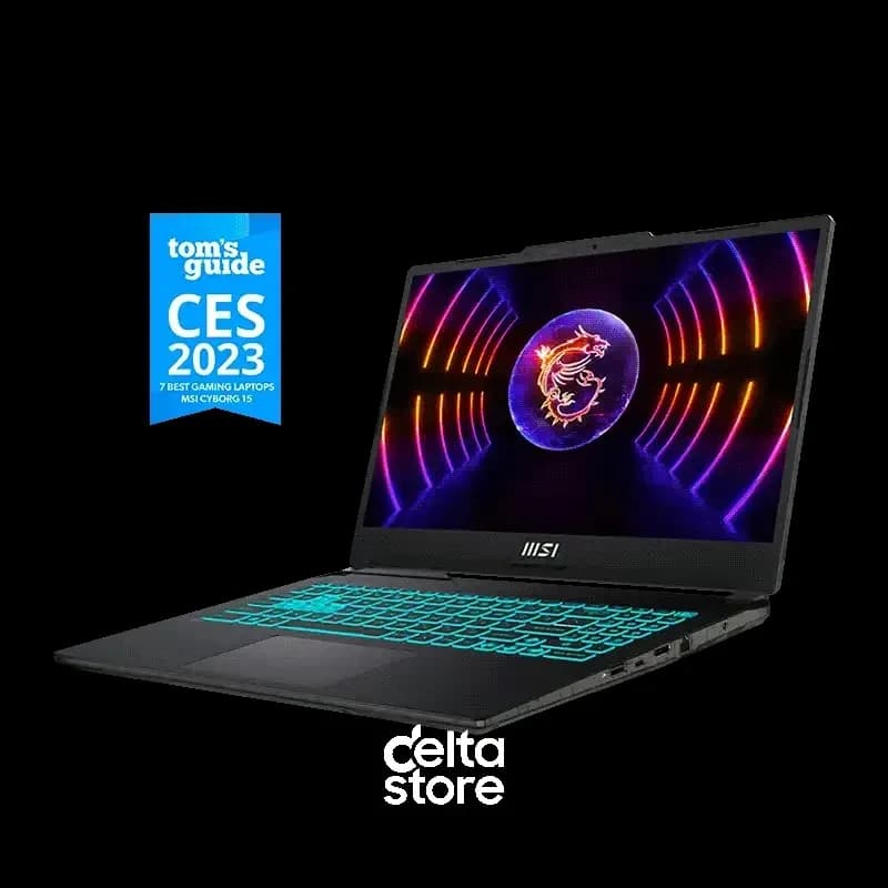 Ноутбук MSI Gaming Cyborg 15 A3UC Black