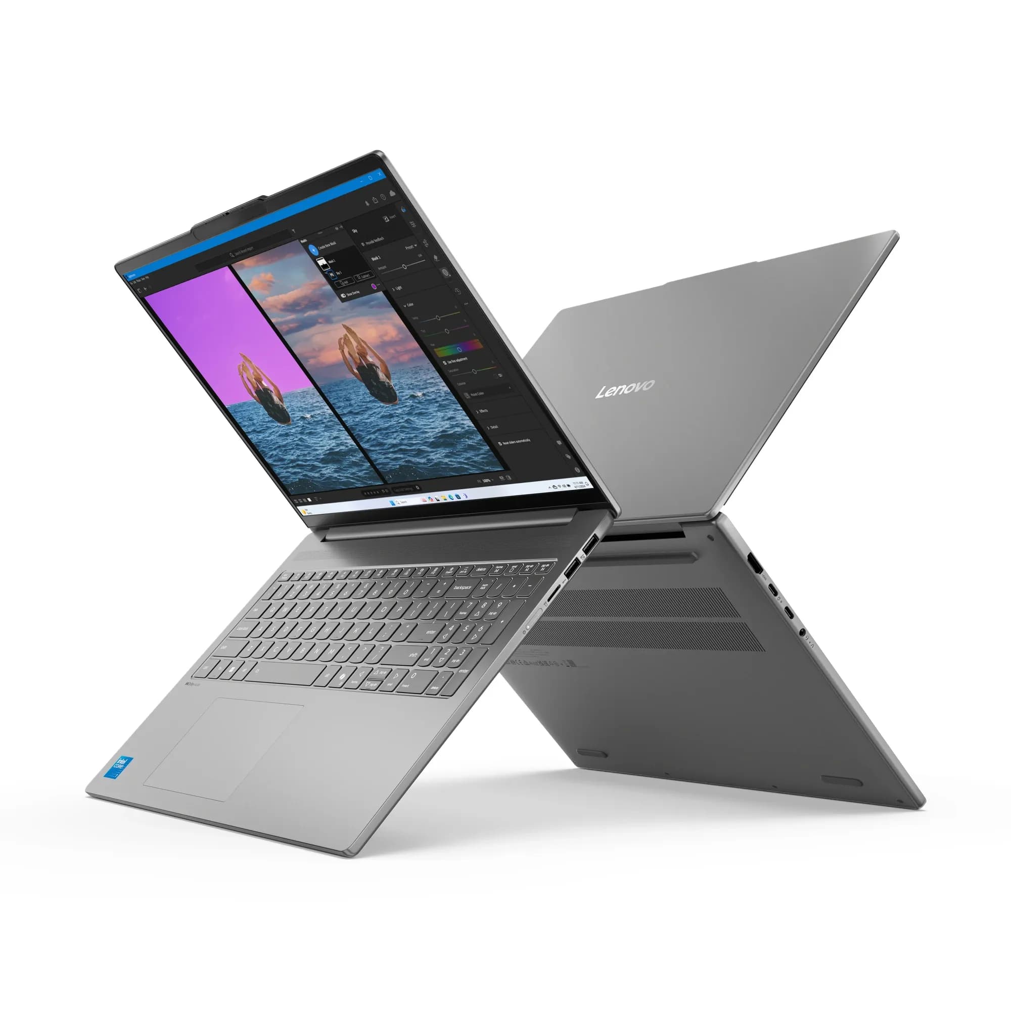 Ультрабук Lenovo IdeaPad Slim 5 16IRH10 i5-13420H (up 4.6Ghz) 16GB DDR5, 1TB SSD m2 NVMe, 16" 2.8K (2880x1800) OLED 120Hz, Integrated Intel® UHD Graphics, Type-C, HDMI, WF, BT, DOS, ENG-RUS, корпус металл., серый [83HS002RRK]