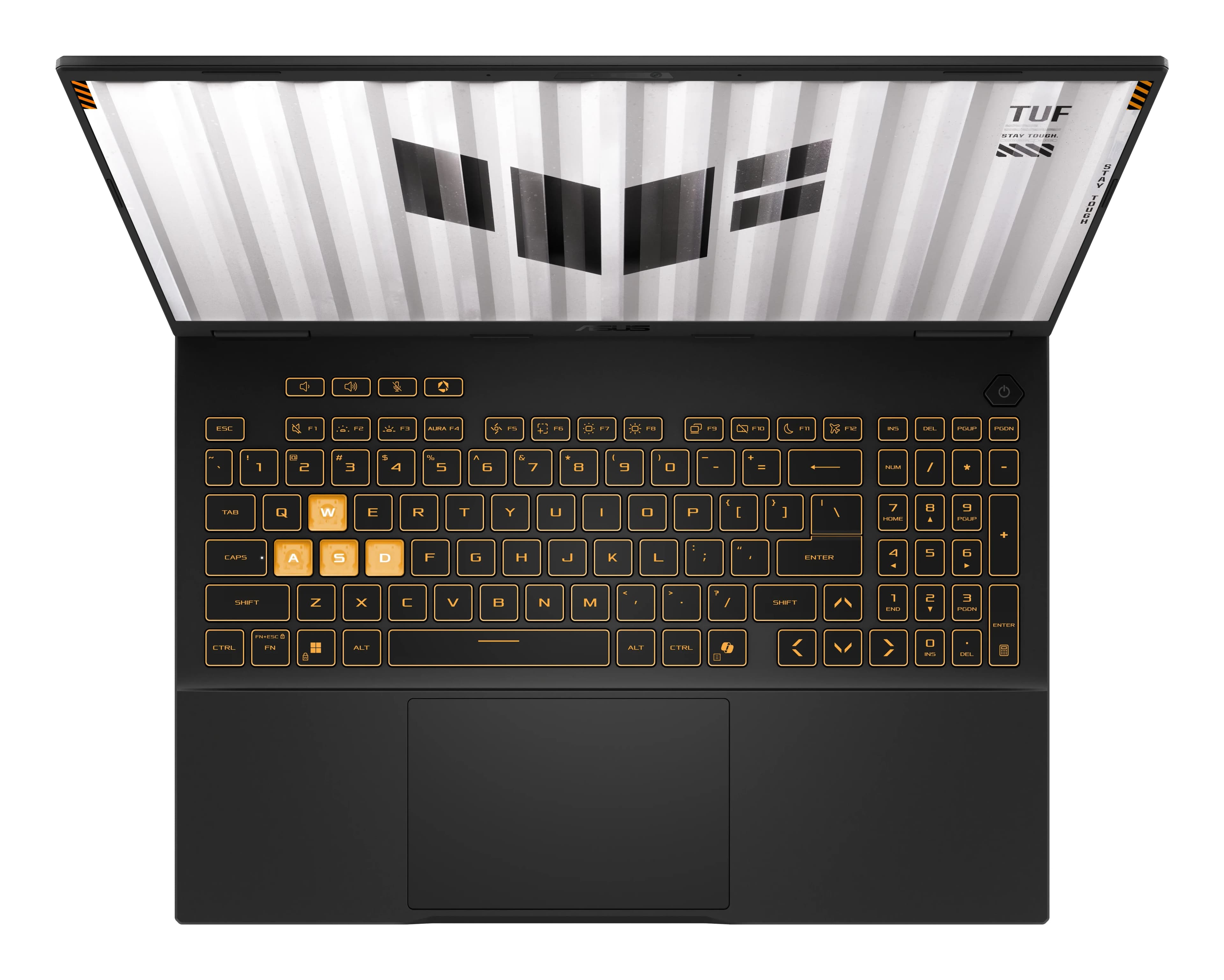 Ноутбук ASUS TUF F16 FX608JMR-RV037, Intel i7-14650HX (16 ядер/24 потока up to 5.2Ghz), 16GB DDR5, 1TB SSD m2 NVMe, RTX5060 8GB GDDR7, 16.0" WUXGA IPS 165Hz, Type-C HDMI Thunderbolt LAN WF BT DOS, клав с подсв ENG-RUS, темно серый