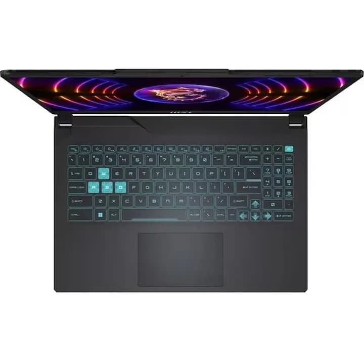 Ноутбук MSI CYBORG 15 B2RWFKG-073XRO Intel Core 7 240H(up to 5.20Ghz), 16GB DDR5, 512GB NVMe 15.6" FHD 144Hz, RTX 5060 8GB, Type-C-Thunderbolt, LAN, WF, BT, DOS, клав.с подсв, EN-RU, черный