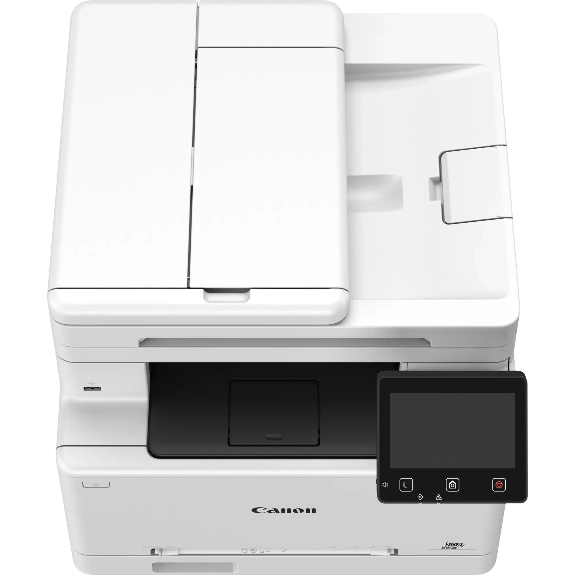 МФУ Canon i-SENSYS MF664CDW, 6928C001AA, Лазерное, A4, 25 стр./мин., Подача 301 лист, Двусторонний автоподатчик документов, Сенсорный дисплей 5", 1.2 ГГц CPU, 1 ГБ RAM, USB 2.0, Ethernet 10/100/1000, Wi-Fi КЗ