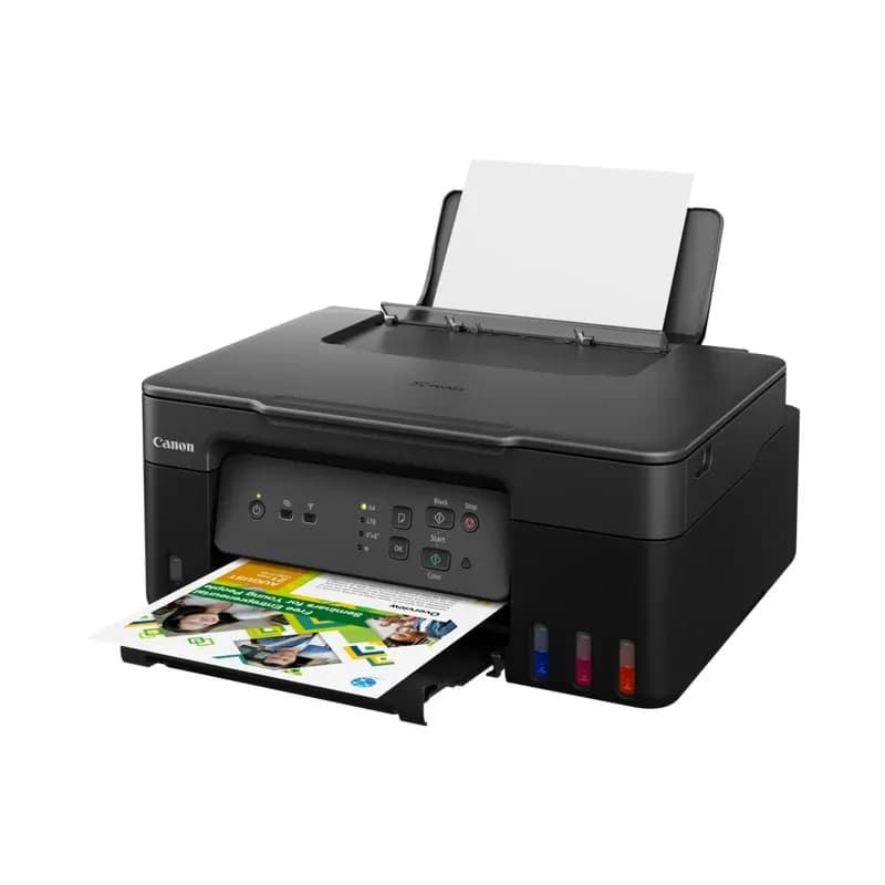 МФУ Canon PIXMA G3430 (Printer-copier-scaner, A4, 11 изобр./мин, 4800x1200dpi,600 x1200 scaner, 64-105g/m2, Wi-Fi, LCD, чернила Canon GI-41, 1,5 мс/линия, USB 2.0 [2315C052AB] КЗ