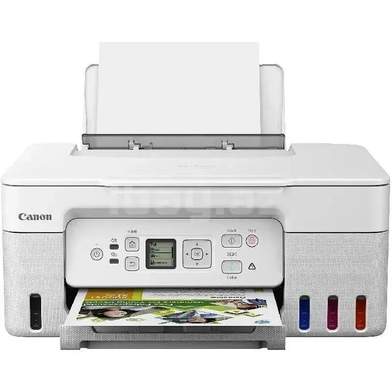 МФУ Canon PIXMA G3470W цветное струйноеA4, 11ppm (ч/б), 6ppm (цвет), 4800x1200 dpi, USB, Wi-Fi, картриджи GI-41 PGBK/C/M/Y, USB 2.0, Wi-Fi, Белый [5805C029AA]