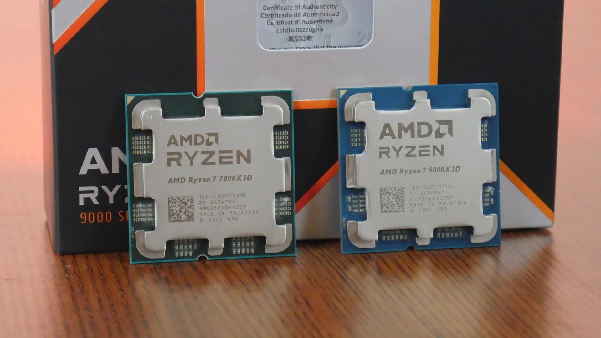Процессор AMD Ryzen 7 9800X3D, AM5, 4.7-5.2GHz, 96MB Cache-L3, AMD RadeonTM Graphics, 8 Cores + 16 Threads, Tray