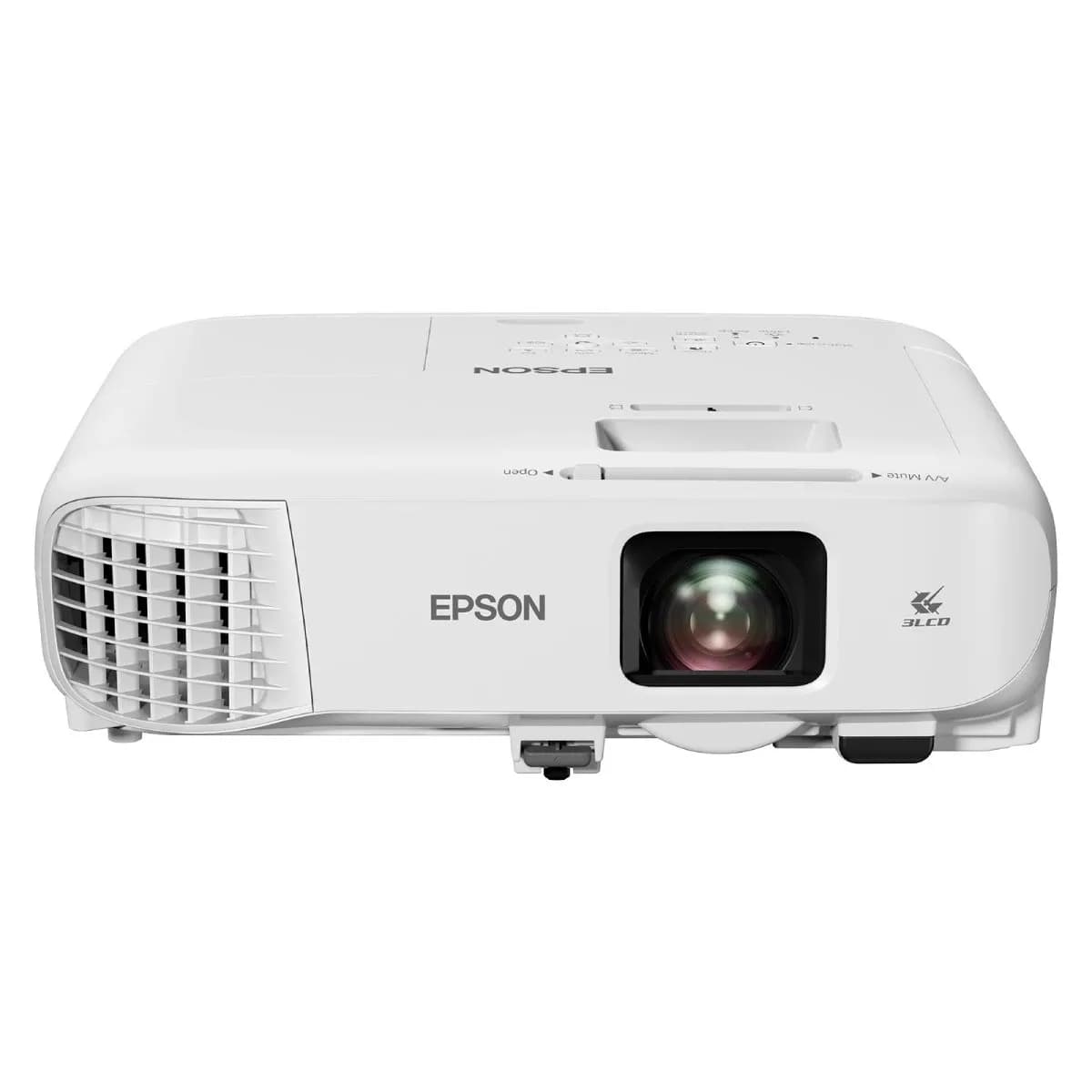 Проектор Epson EB-X49 3LCD, XGA (1024x768), 3600Lm, 16000:1,VGA х2, RCA, HDMI, Mini Jack 3,5 мм х2, RCA White/Red [V11H982040]