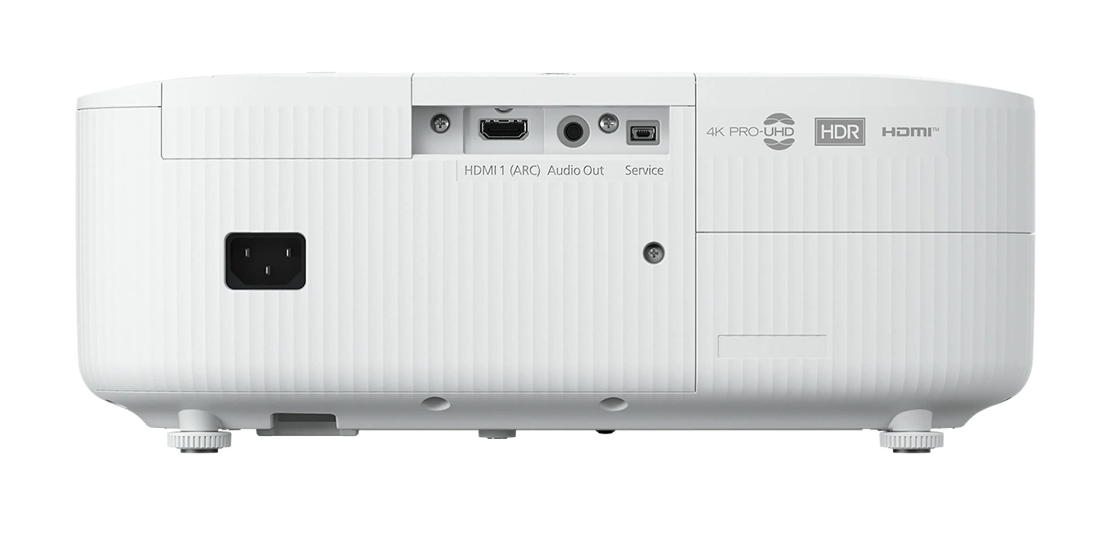 Проектор Epson EH-TW6150 3LCD,4K PRO-UHD, 2800 ANSI lm, 35000:1, USB 2.0 Type B (Service Only), Jack plug out, HDMI (HDCP 2.3) (2x)