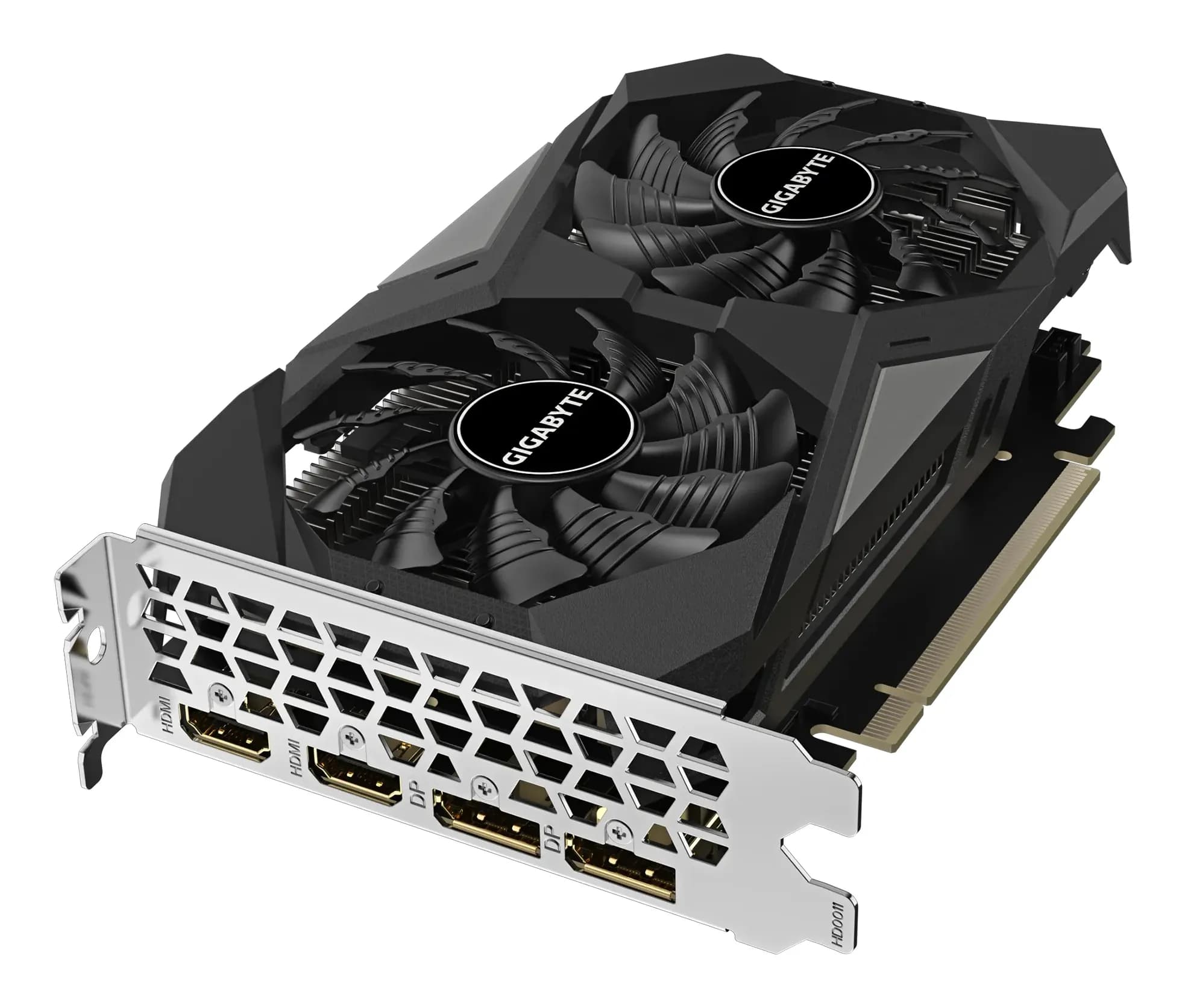 Видеокарта RTX 3050 GIGABYTE GeForce RTX 3050 WINDFORCE OC V2 6GB GDDR6, Engine clock 1477MHz, Memory clock 14000MHz, 96Bit, 2xDP, 2xHDMI [GV-N3050WF2OCV2-6GD]