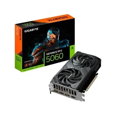 Видеокарта RTX 5060 Gigabyte GeForce RTXTM 5060 WINDFORCE MAX OC 8GB GDDR7