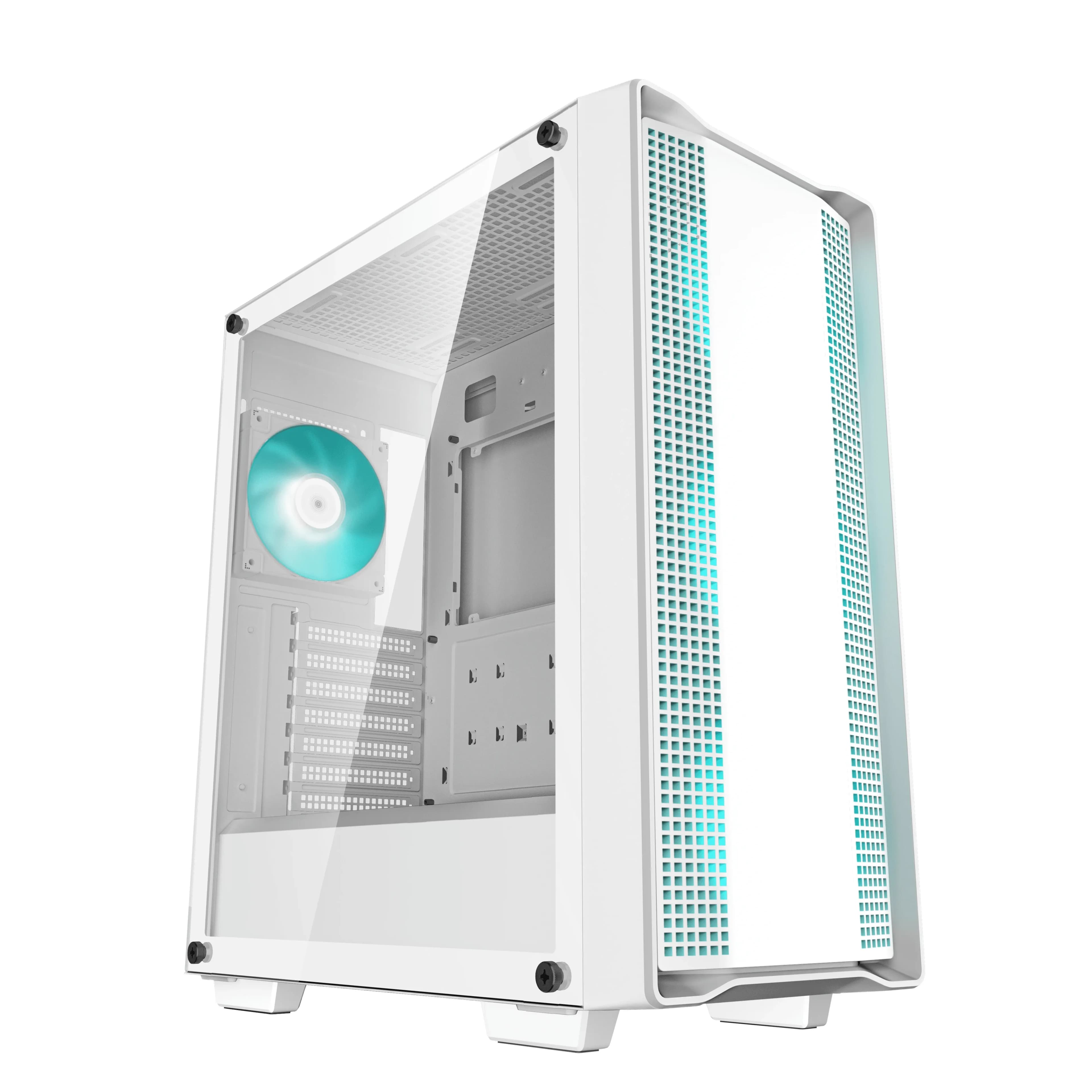 DEEPCOOL ATX CC560 WH V2 БЕЛЫЙ без БП USB3.0×1 USB2.0×1 4×120mm СВЕТОДИОДНЫЕ ВЕНТИЛЯТОРЫ