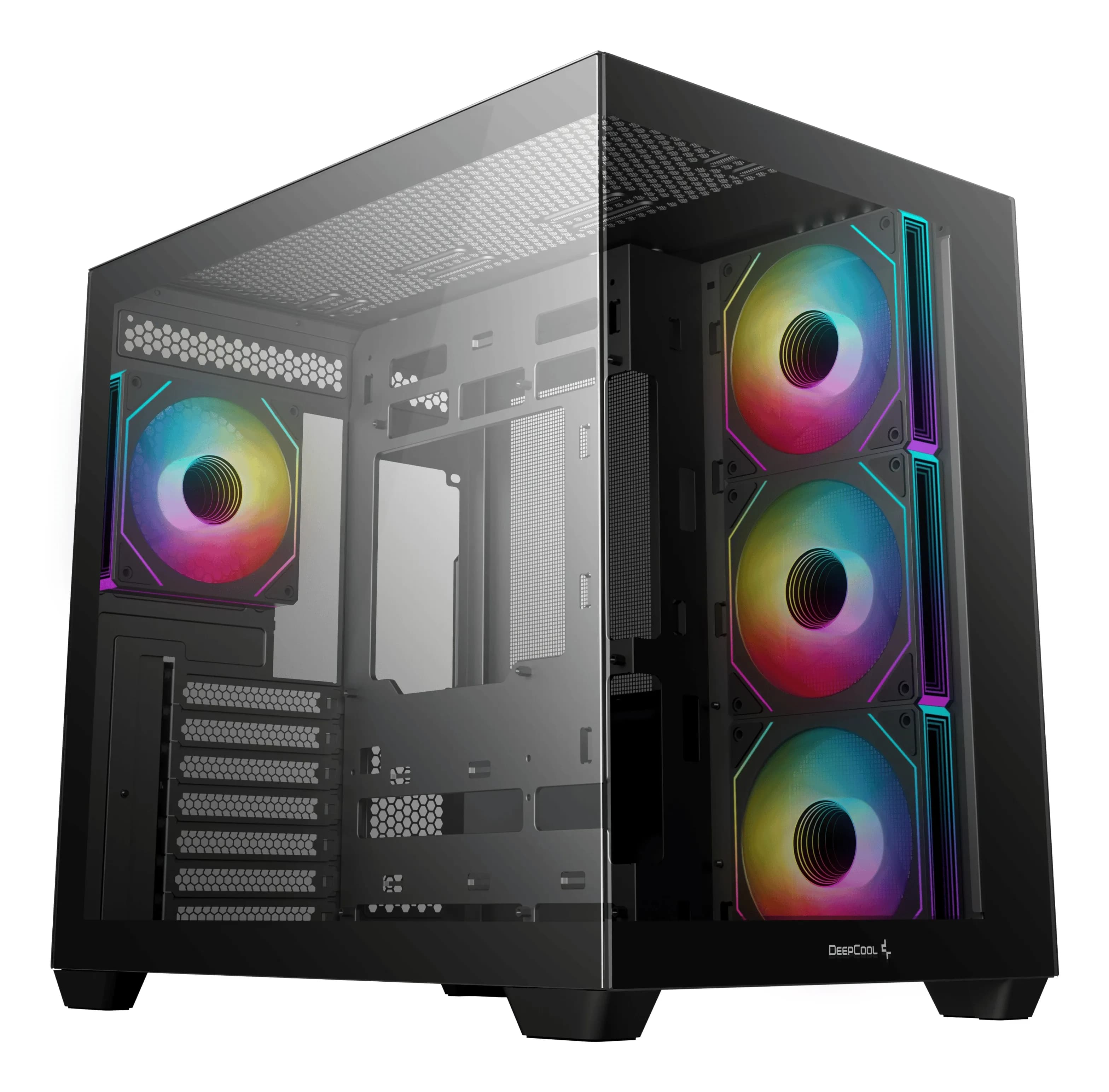 DEEPCOOL ATX CG530 4F w/o PSU USB3.0×2、USB2.0×1 Front