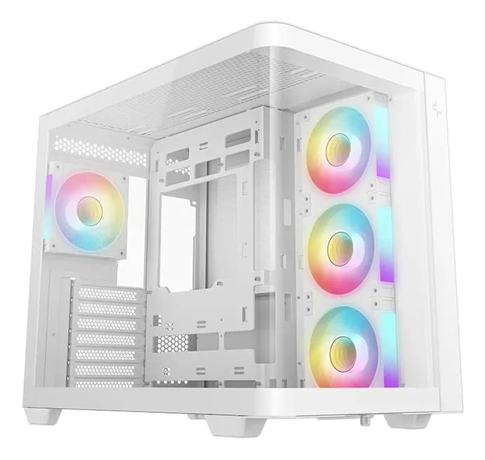 DEEPCOOL ATX CG530U 4F WH WHITE w/o PSU USB3.0×2、USB2.0×1 Front