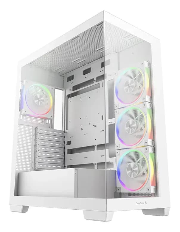 DEEPCOOL ATX CG580 4F V2 WH WHITE w/o PSU USB3.0×2 Front