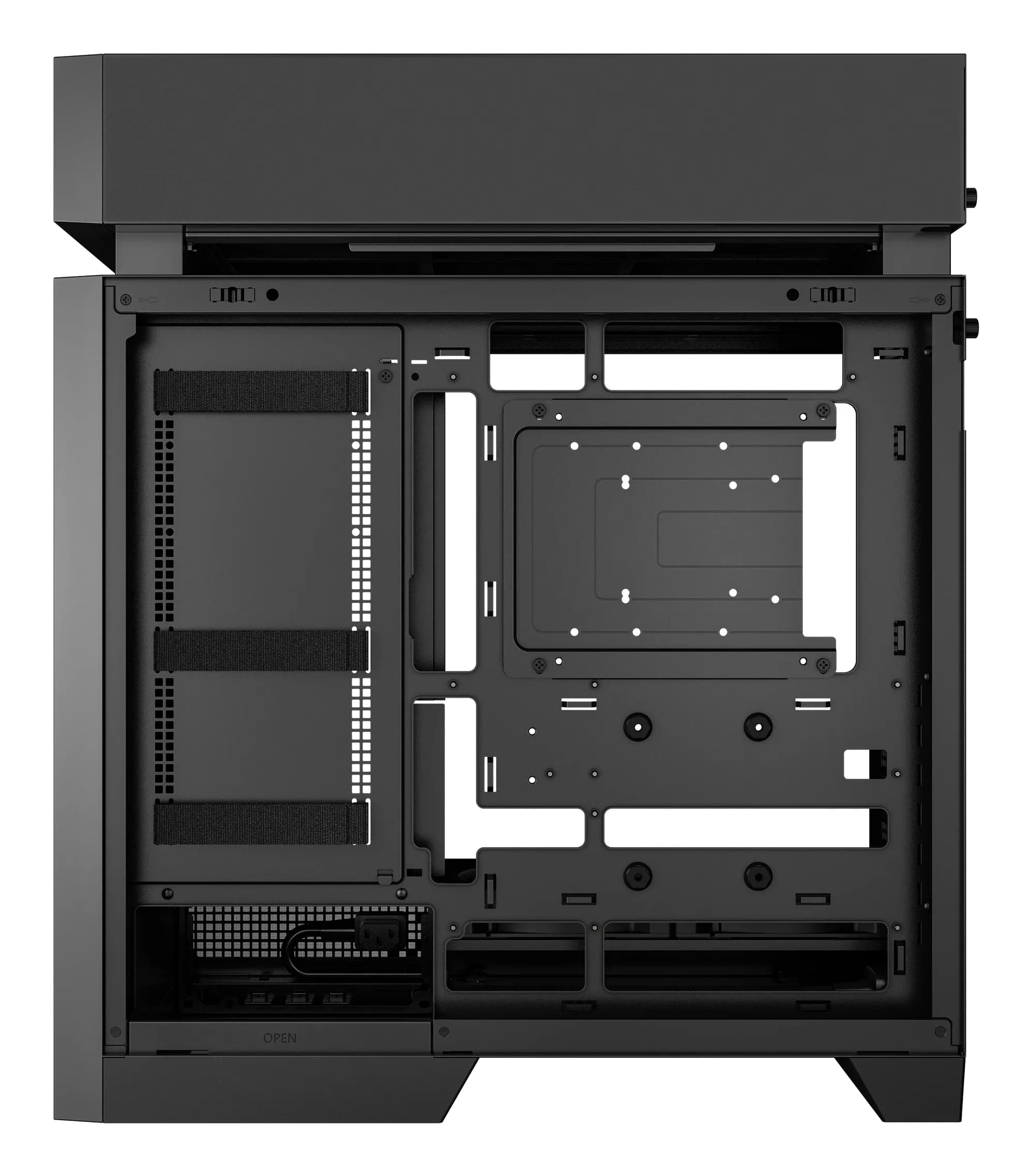 DEEPCOOL ATX CL660 w/o PSU 2*USB 3.0 + 3xARGB 120mm fan