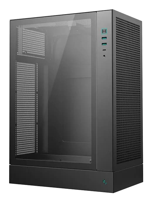DEEPCOOL MATX CH170 PLUS w/o PSU USB 3.0 Front Type-C, Mesh panel