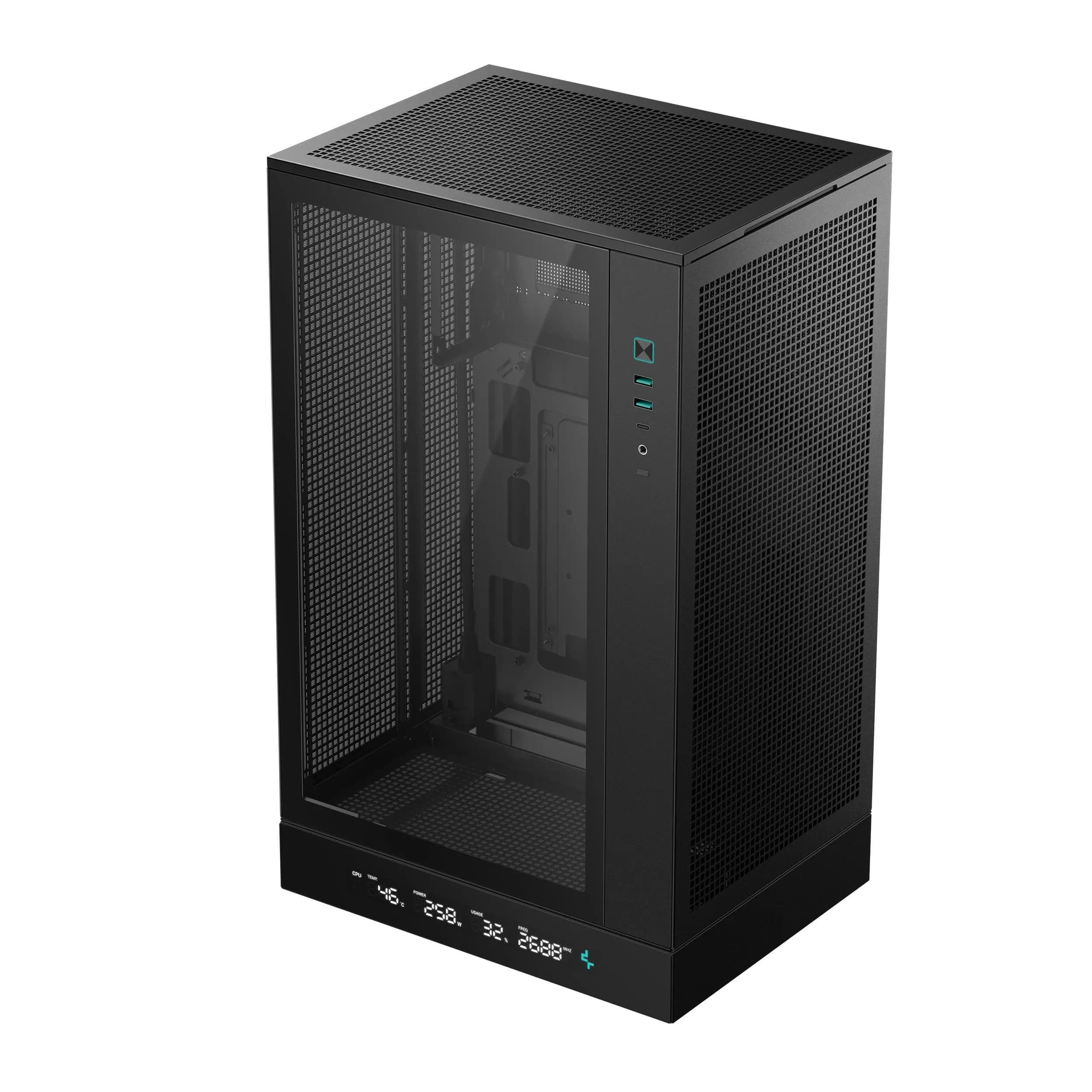 DEEPCOOL MATX CH270 DIG. w/o PSU USB 3.0 Front Type-C