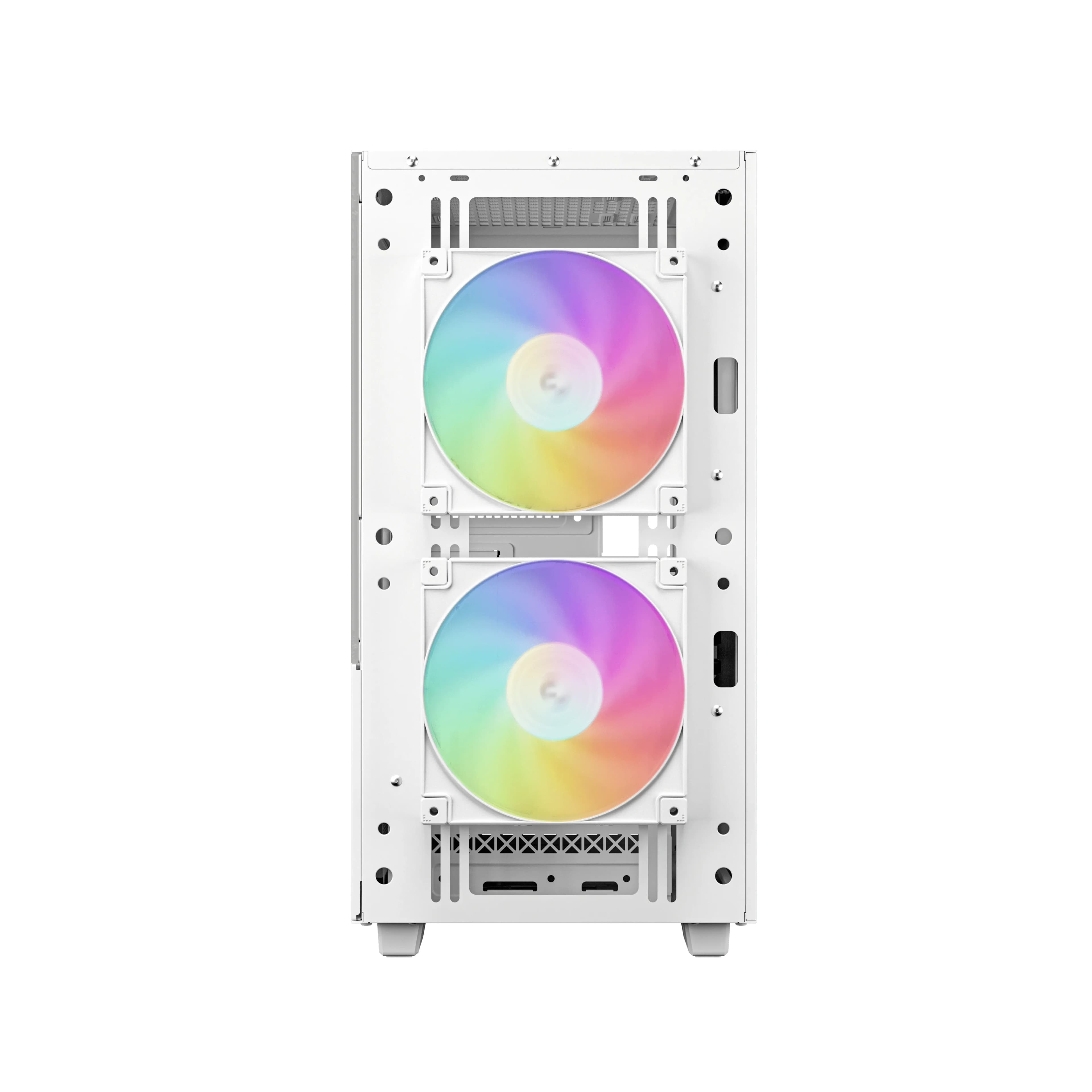 DEEPCOOL MATX CH360 WH WHITE w/o PSU USB 3.0 2×140mm ARGB fan, Front Type-C, Mesh panel