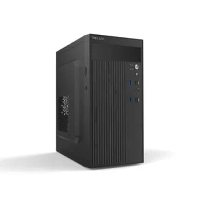 DELUX mATX DLC-J603 305*170*355mm BLACK TAC 2.0 W/O PSU