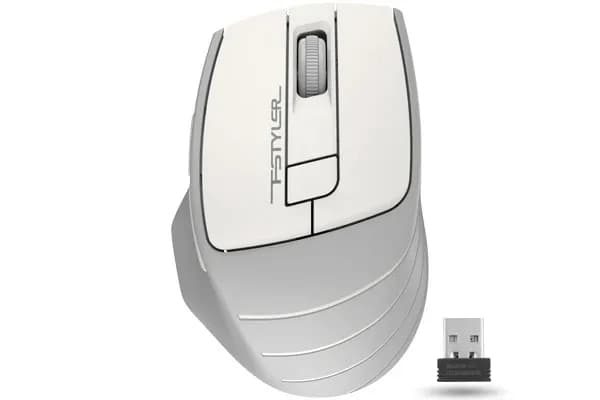 Беспроводная мышь A4Tech Fstyler FG30S, Оптическая 2000dpi, 2.4GHz, AA, 2000DPI, USB, бесшумный клик, Беспроводная,