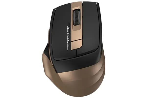 Мышь A4Tech Fstyler FG35, бронзовая, Радиоканал (USB-приёмник)