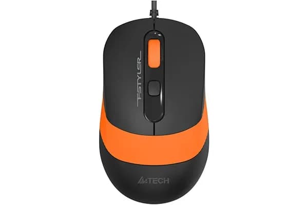 Мышь A4Tech Fstyler FM10, оранжевая